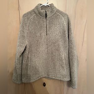 Men’s Nordstrom Fuzzy Quarter-zip Medium